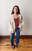 Romania Light Beige Cardigan