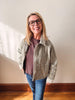 Campbell Olive Gingham Jacket