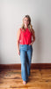 Renee Poppy Red Bow Tank