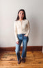 Priscilla Cream Top