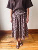 Lottie Brown Midi Skirt