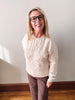 Naomi Ivory Embroidered Sweatshirt