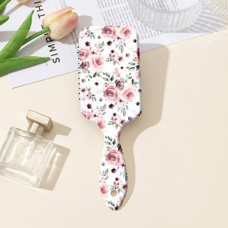 Carmen Flower Hair Brush