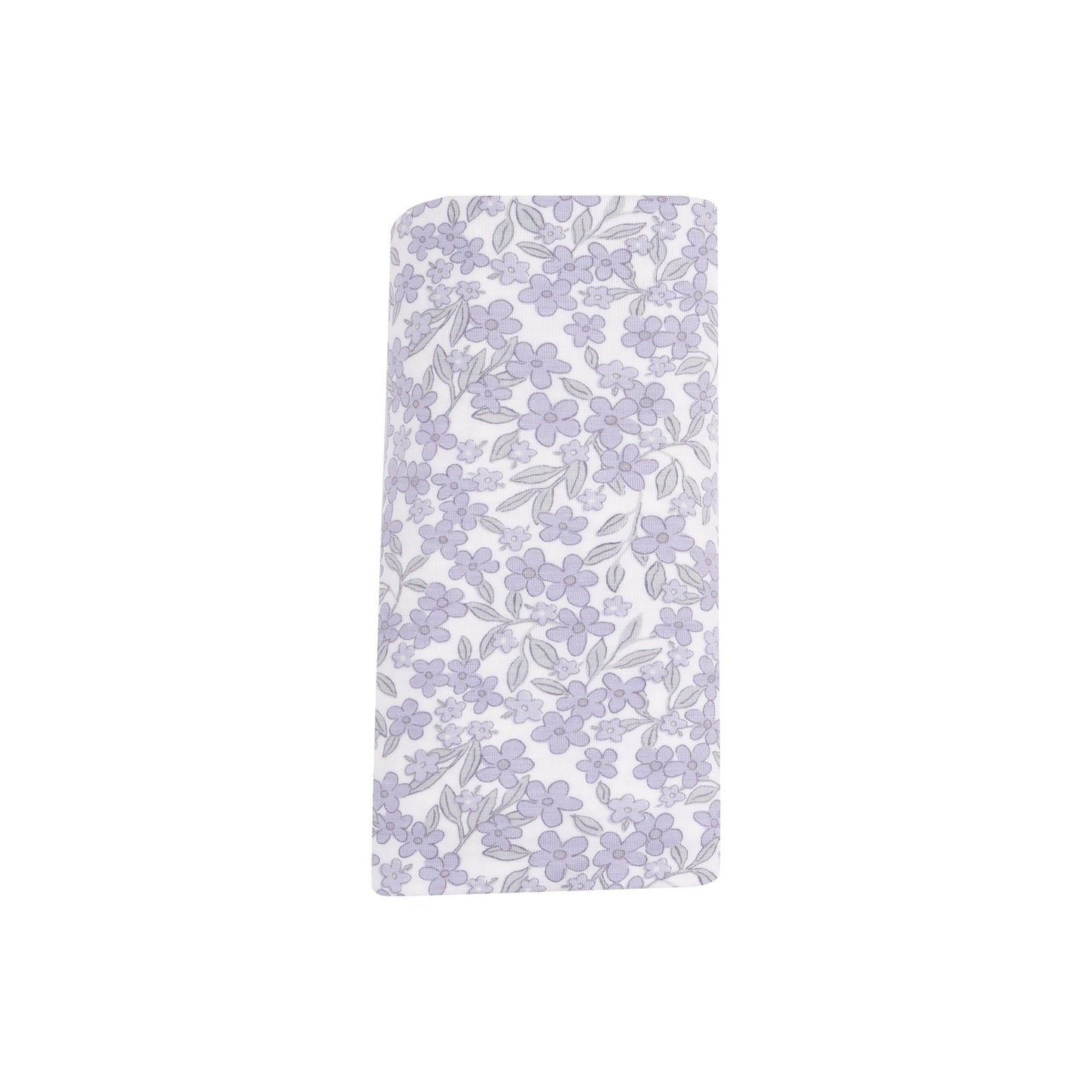 Forget Me Not Floral Swaddle Blanket