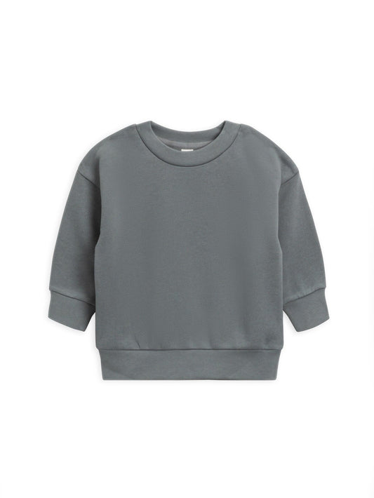Baby Sweatshirt - Dusty Blue
