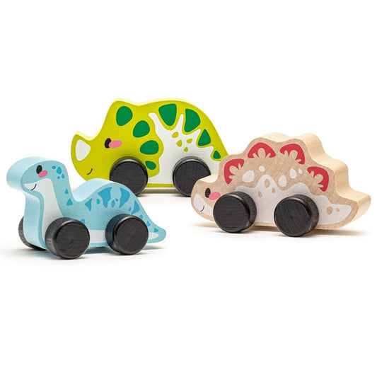Wooden Toy Set - Joyful Dinos