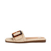Kelila Wicker Slide Sandal