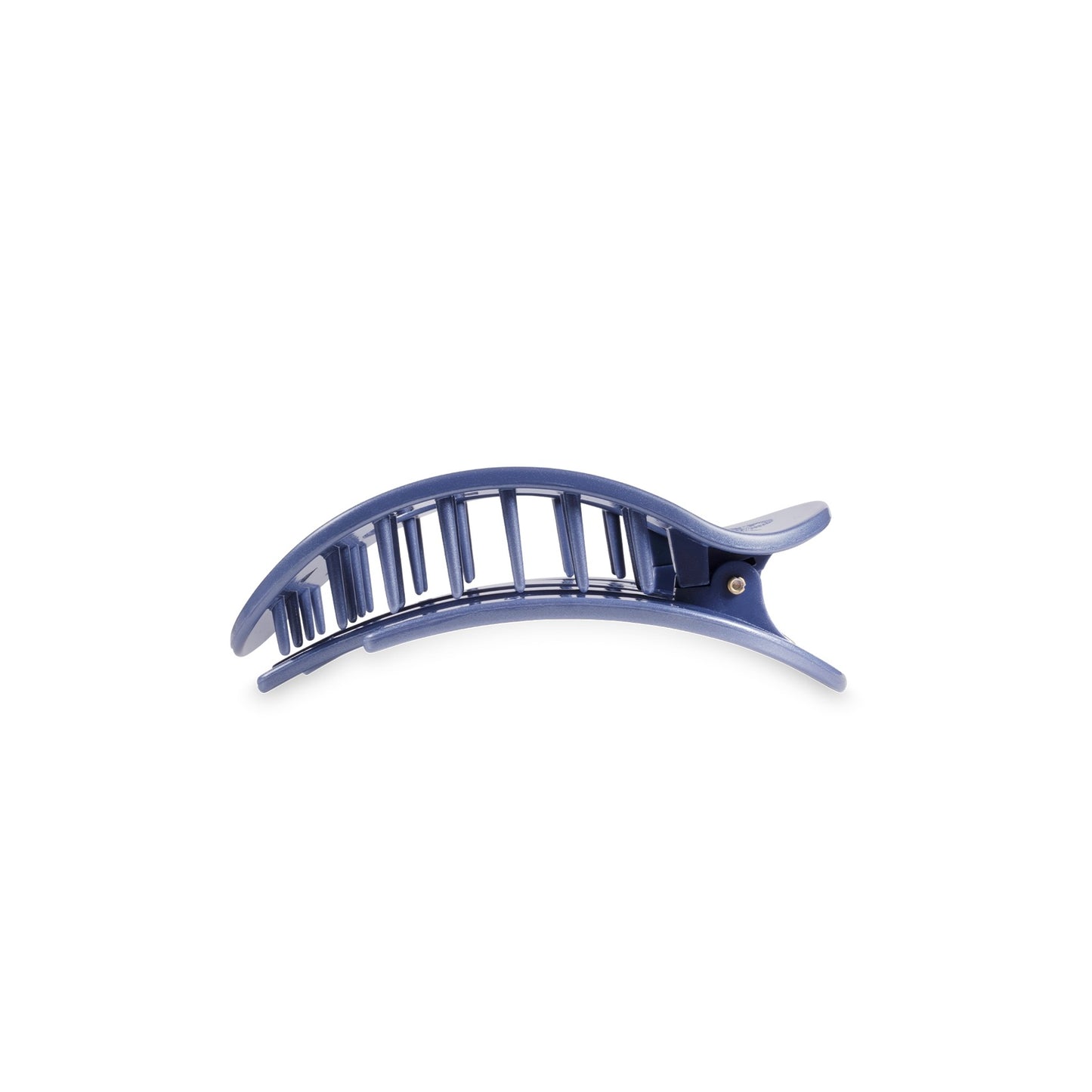 Blue Flat Hair Clip (Small)