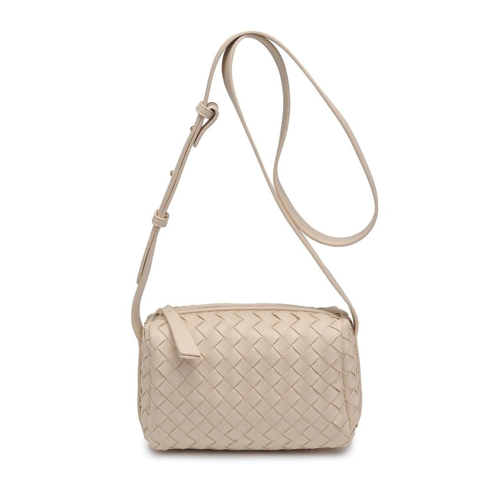 Charlotte Ivory Woven Crossbody