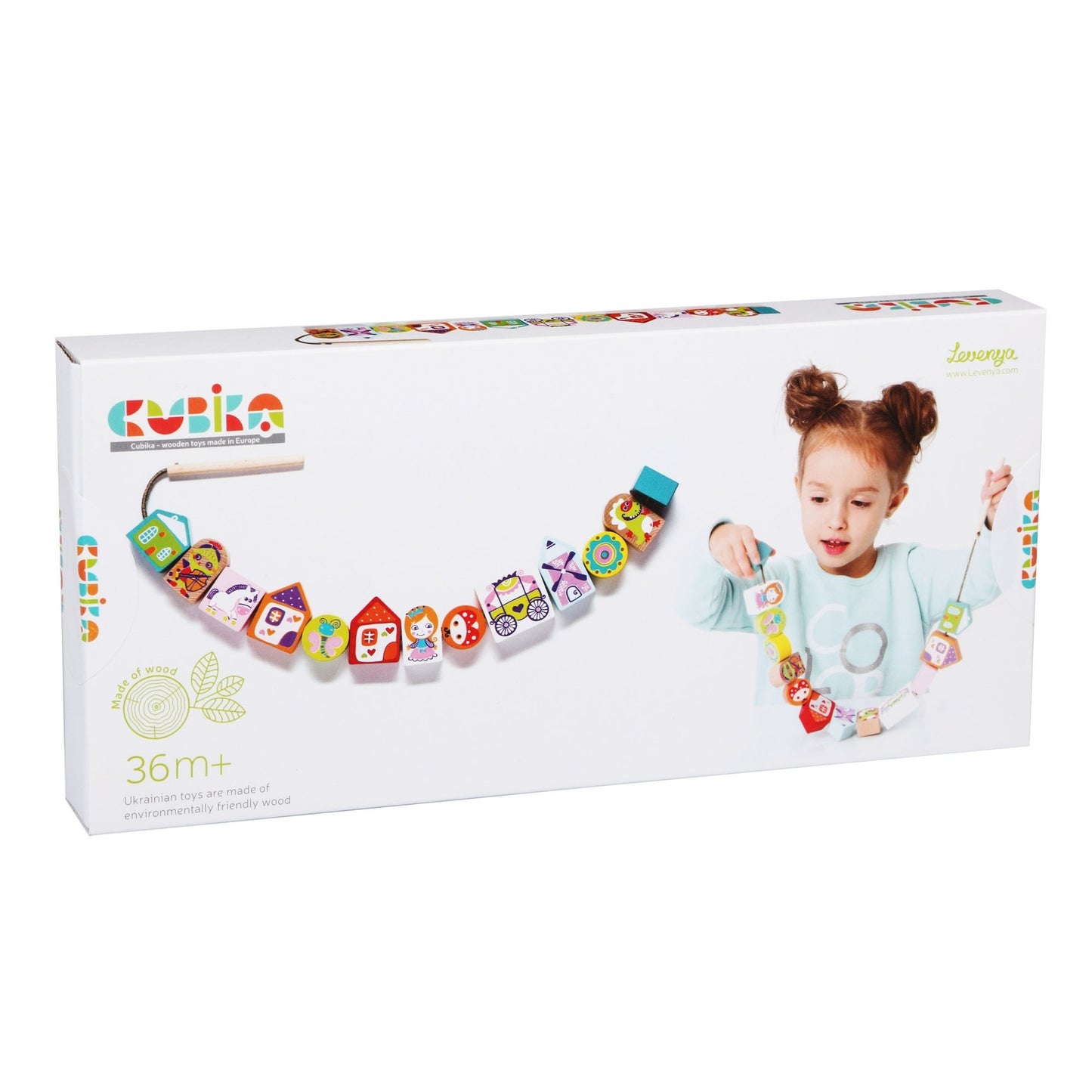 Wooden Lacing Toy - Fairytale