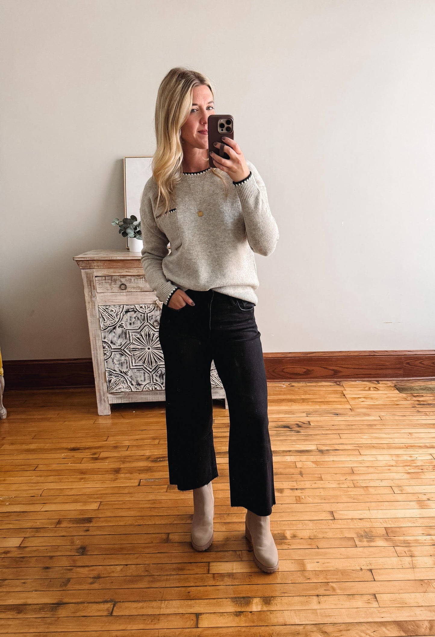 Ada Pocket Pullover Sweater