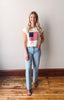 American Flag Sweater Tank