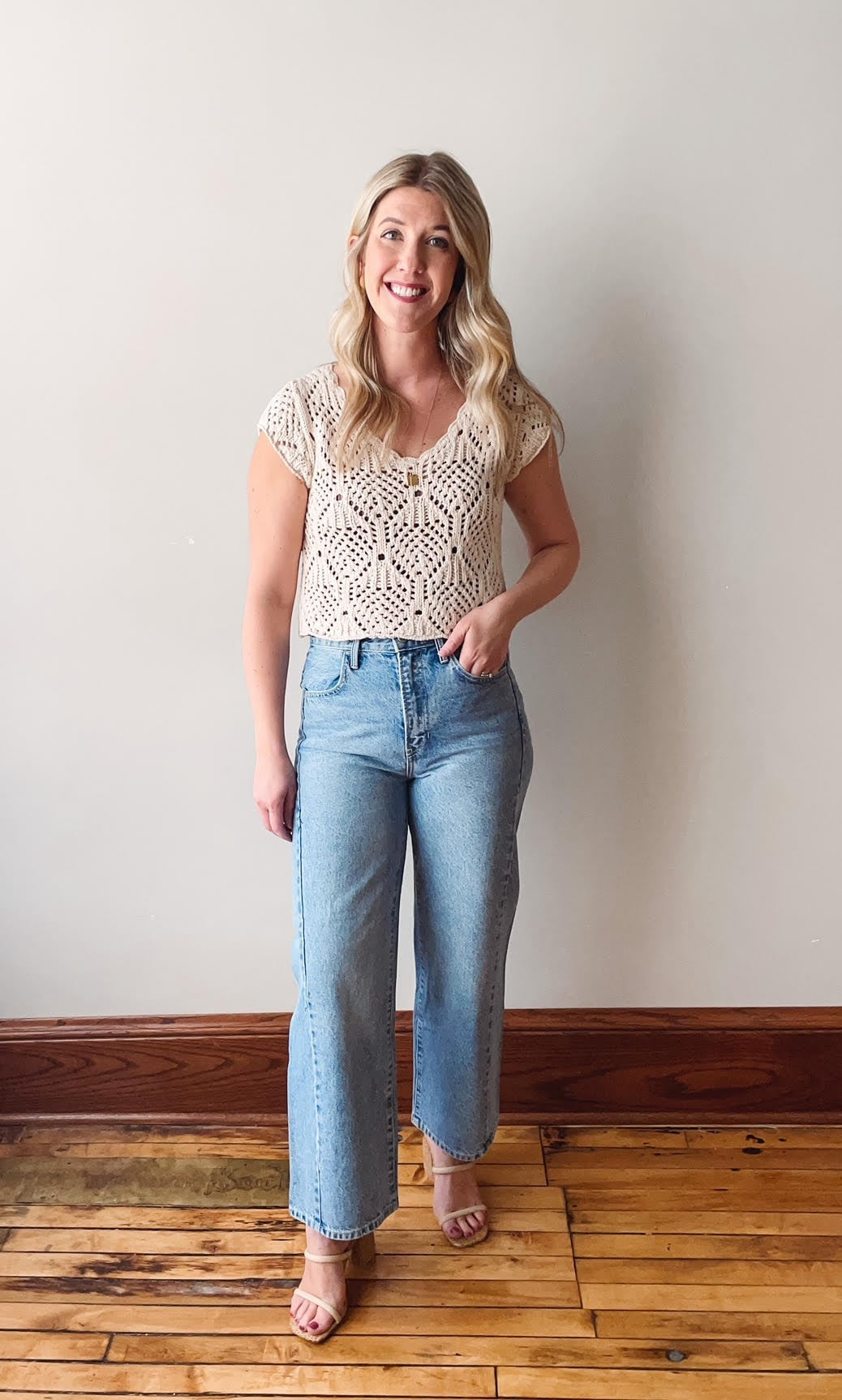 Barrel Twist High Rise Jeans