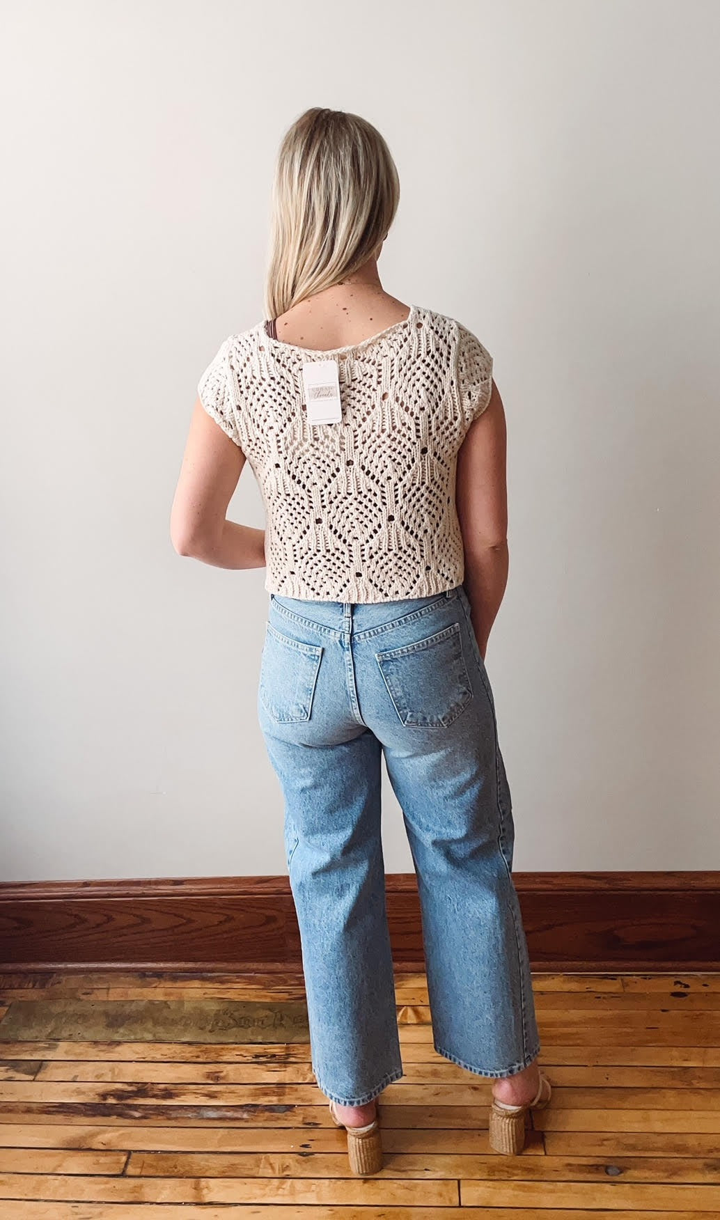 Barrel Twist High Rise Jeans
