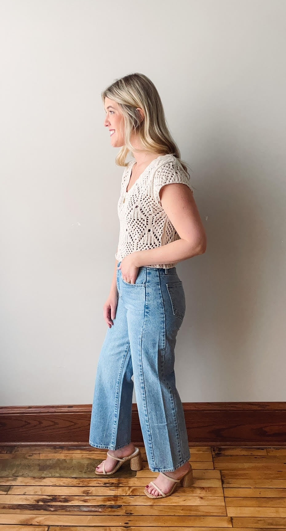 Barrel Twist High Rise Jeans