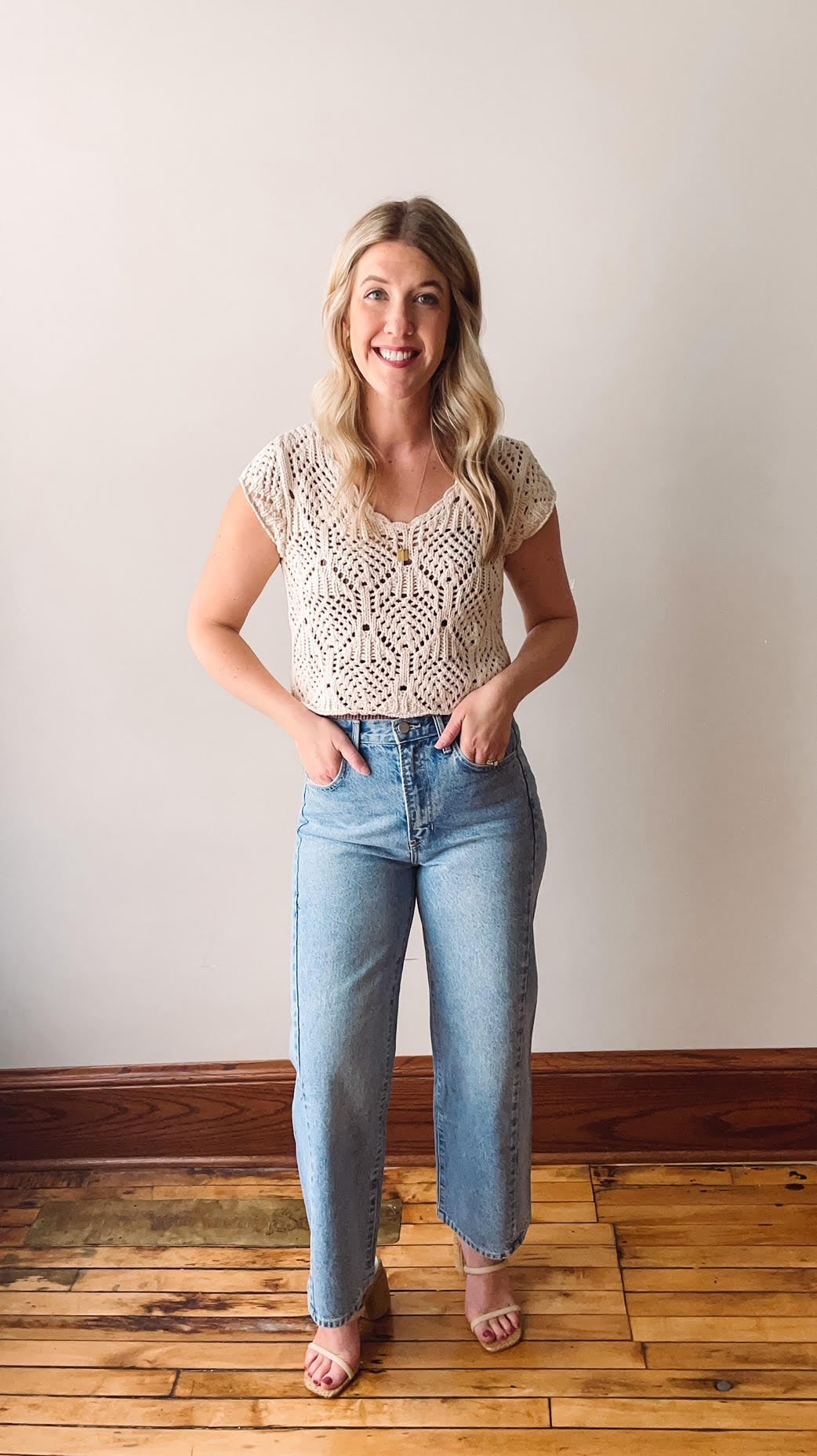 Barrel Twist High Rise Jeans