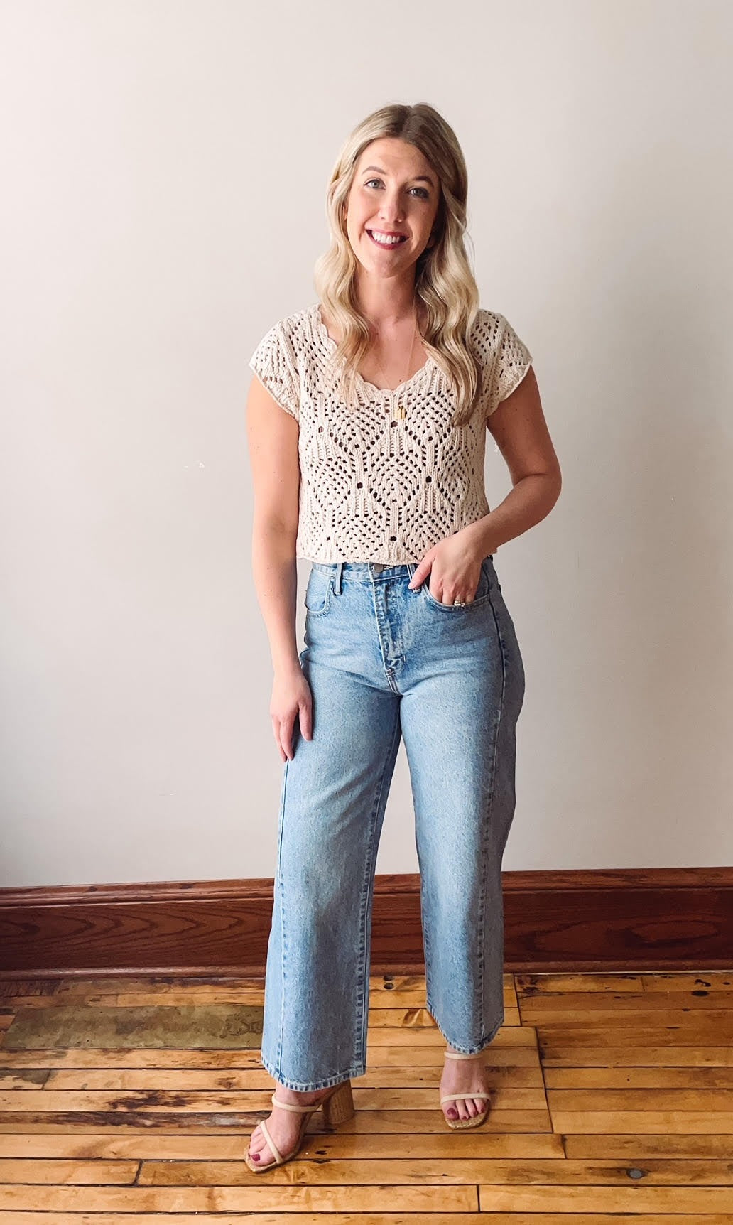 Barrel Twist High Rise Jeans