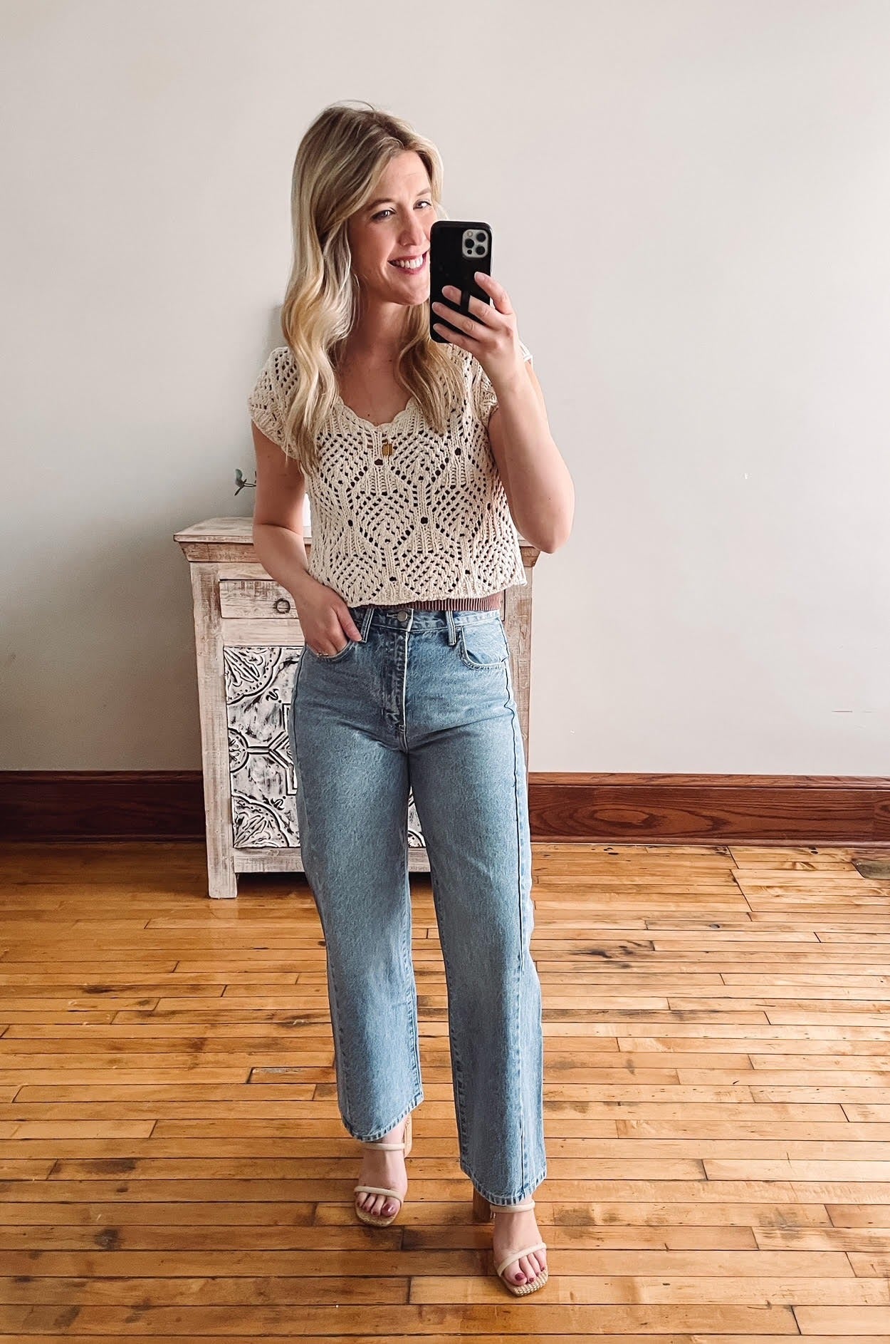 Barrel Twist High Rise Jeans