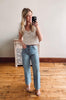 Barrel Twist High Rise Jeans