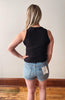 Medium Wash Cuffed Shorts