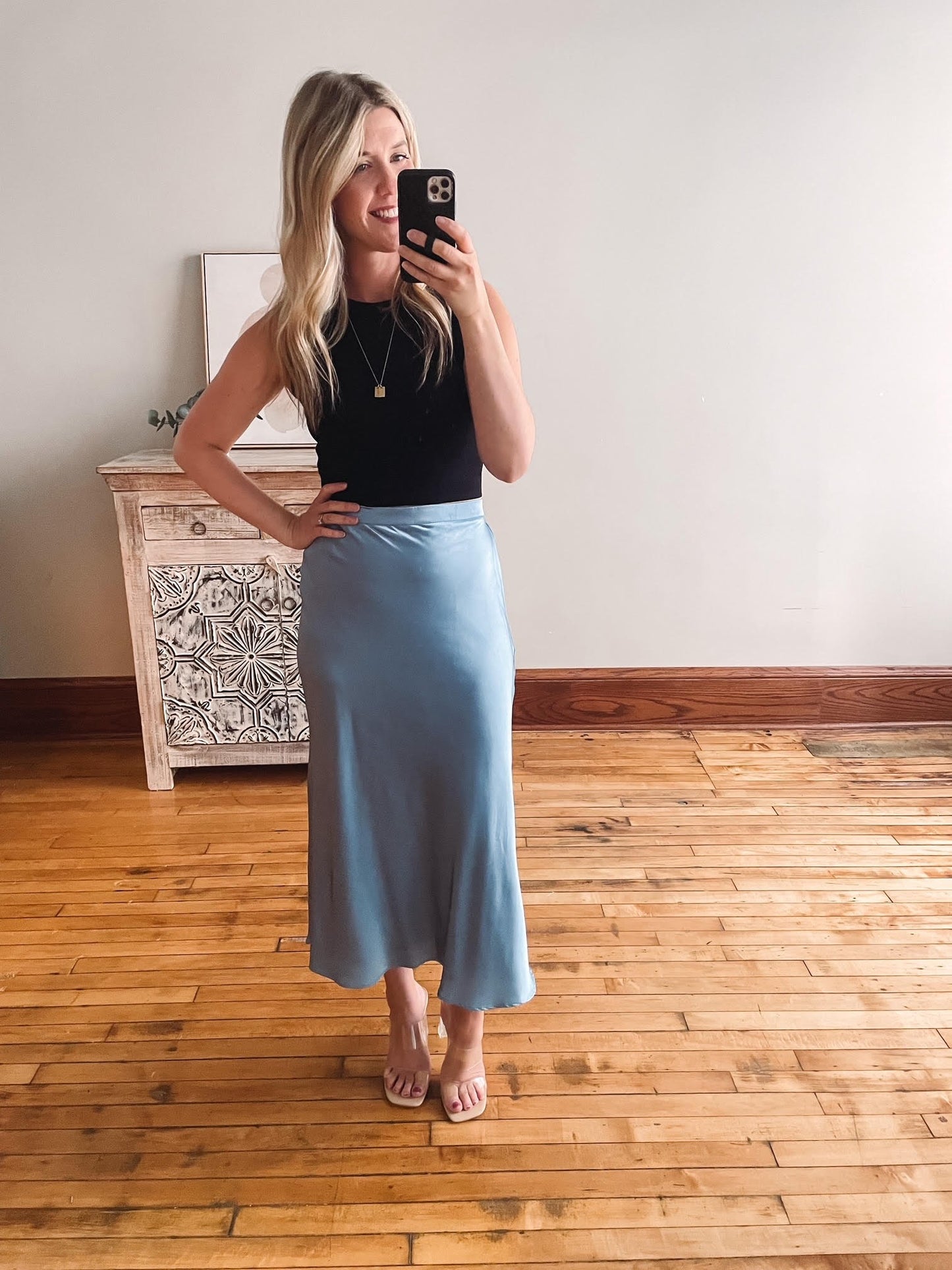 Black Ribbed Crop Top