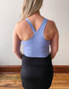 Morgan Periwinkle Athletic Tank