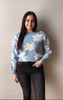 Blue Daisy Sweater