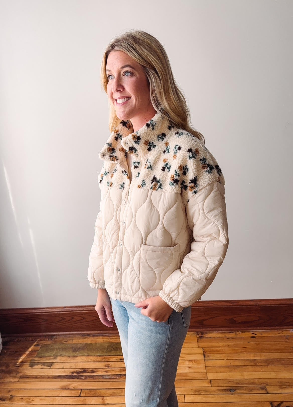 Briar Floral Puffer Jacket