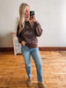 Brown Abundance Graphic Sweatshirt