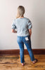 Chambray Bow Tie Top