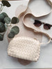 Charlotte Ivory Woven Crossbody