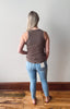 Chestnut Ribbed Tank Top