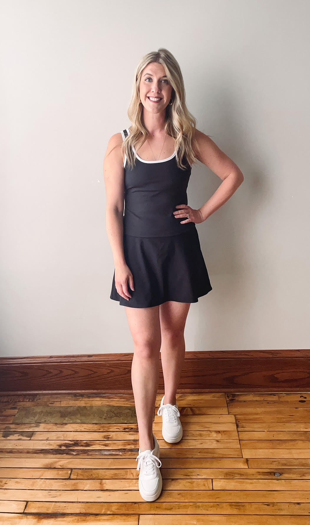 Connie Black Skort