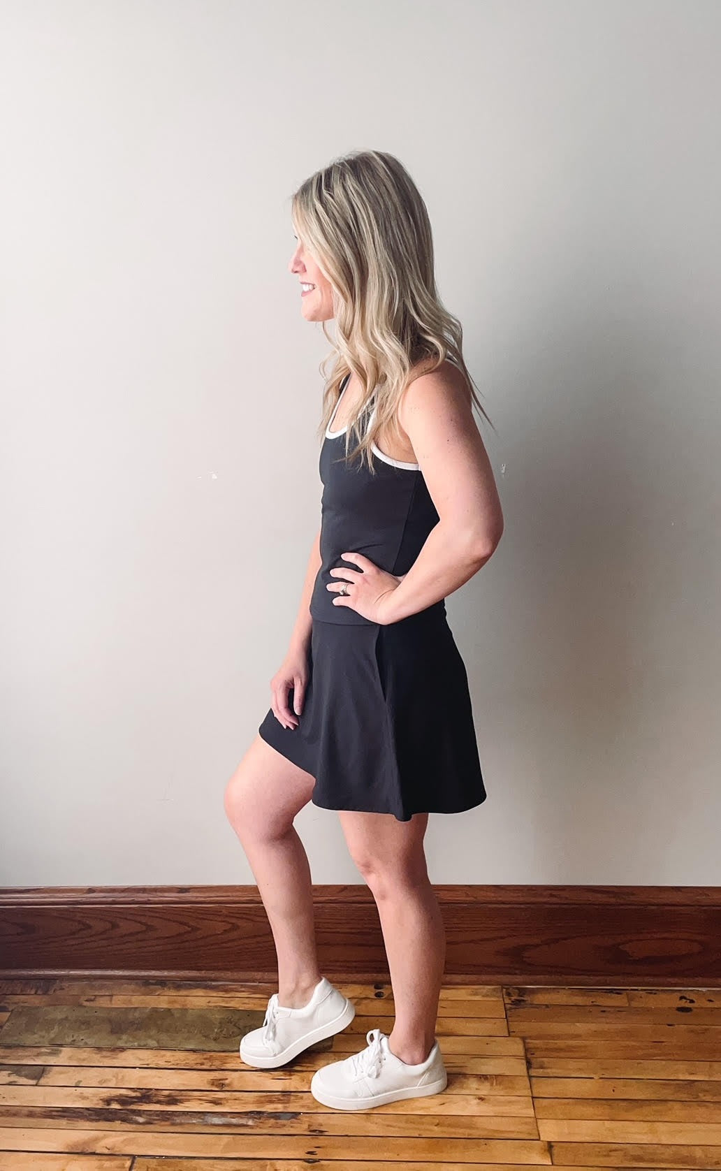 Connie Black Skort