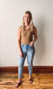 Emily Camel Ribbed Bodysuit