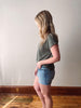 Raw Hem High Rise Shorts