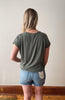 Raw Hem High Rise Shorts
