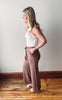 Light Brown Drawstring Lounge Pants
