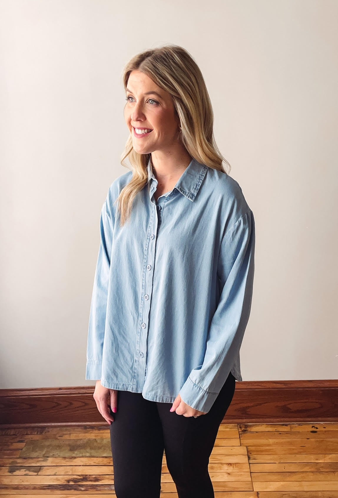 Energize Buttoned Shacket
