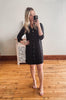 Fatina Dress - Black Shadow