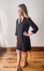 Fatina Dress - Black Shadow