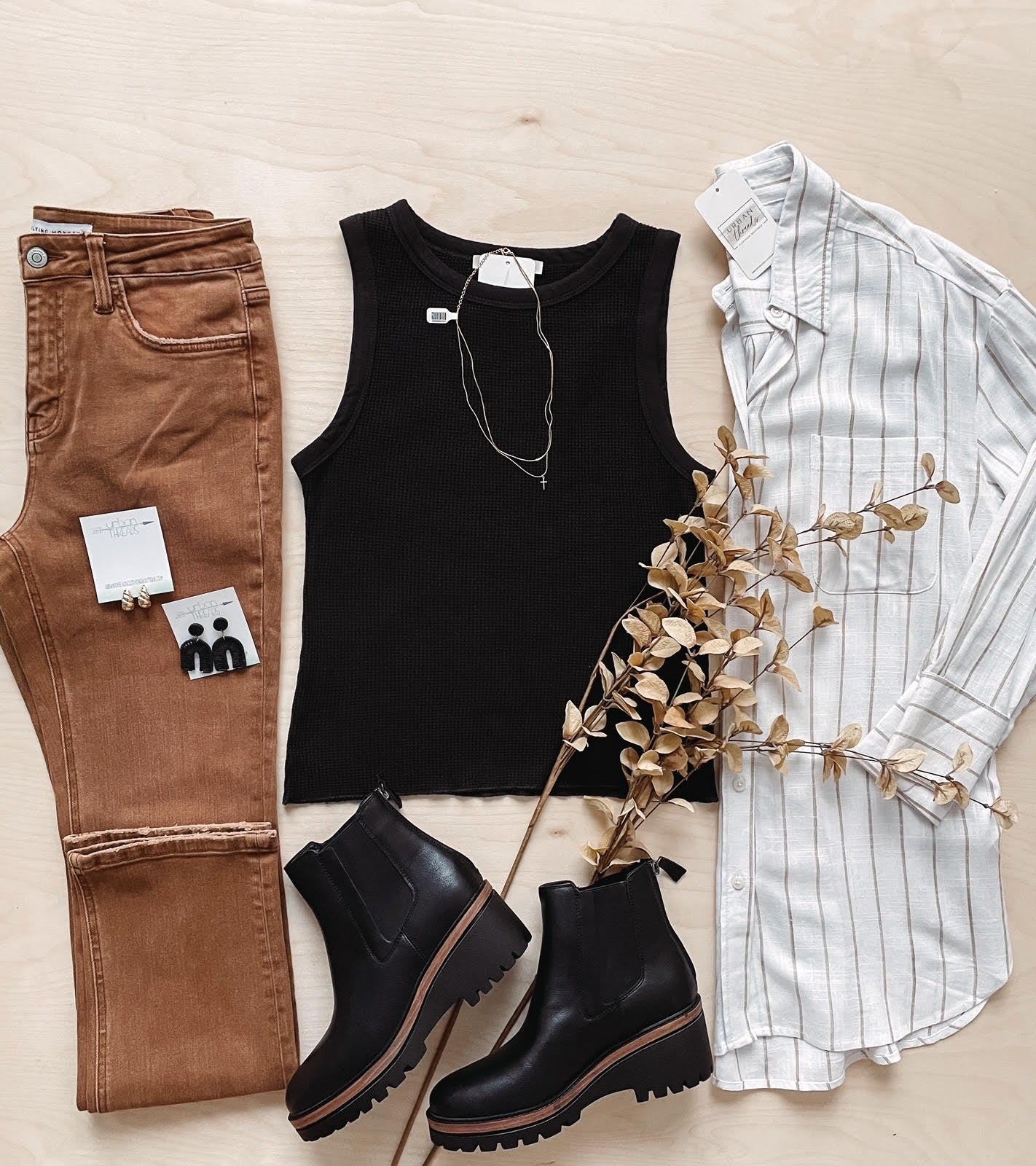 Sefi Black Booties
