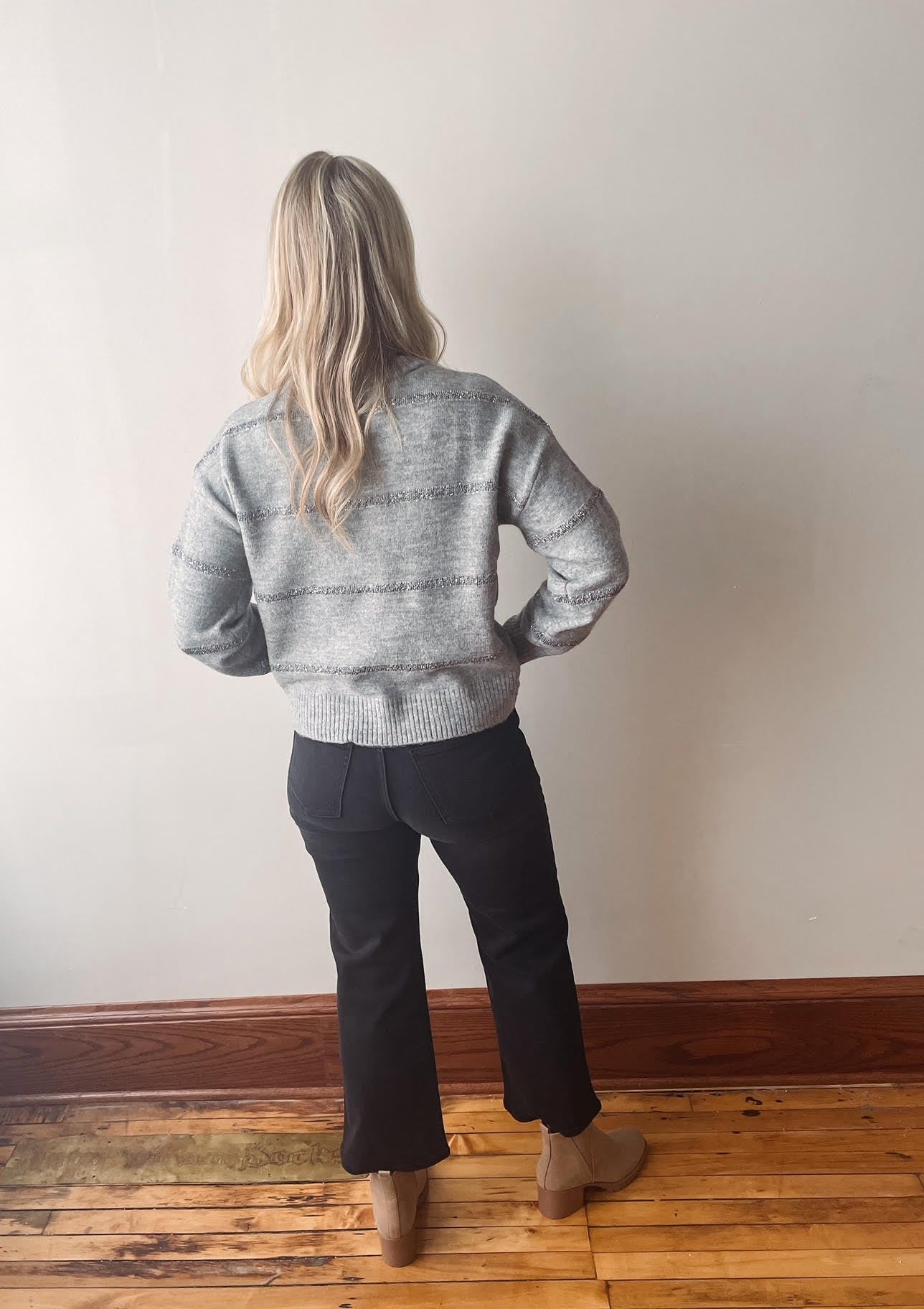 High Rise Black Wide Leg Jeans