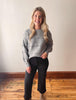 Grey Sequin Sweater