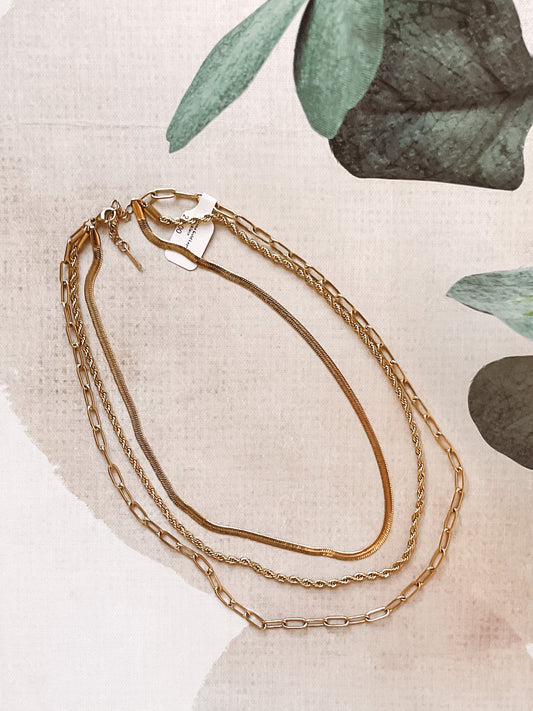 Tana Gold Layered Necklace