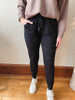 Taylor Black Joggers