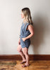 Navy Sightseeing Drawstring Shorts
