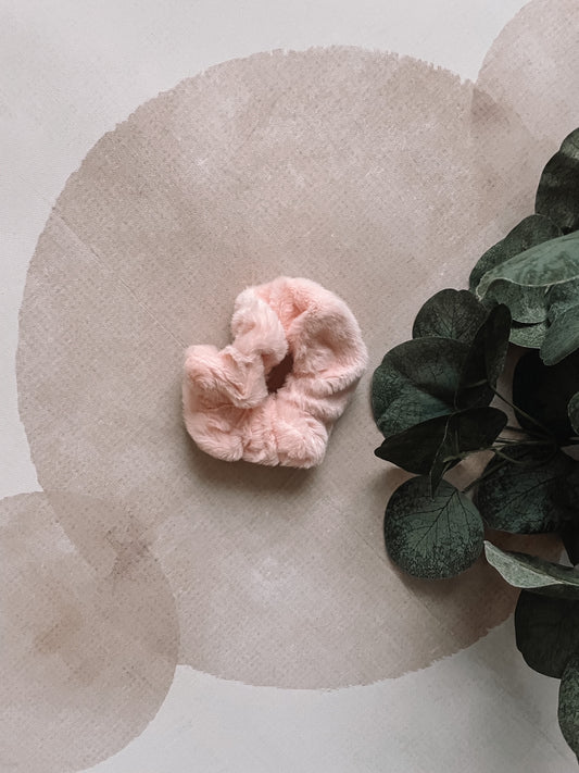 Blush Soft Scrunchies