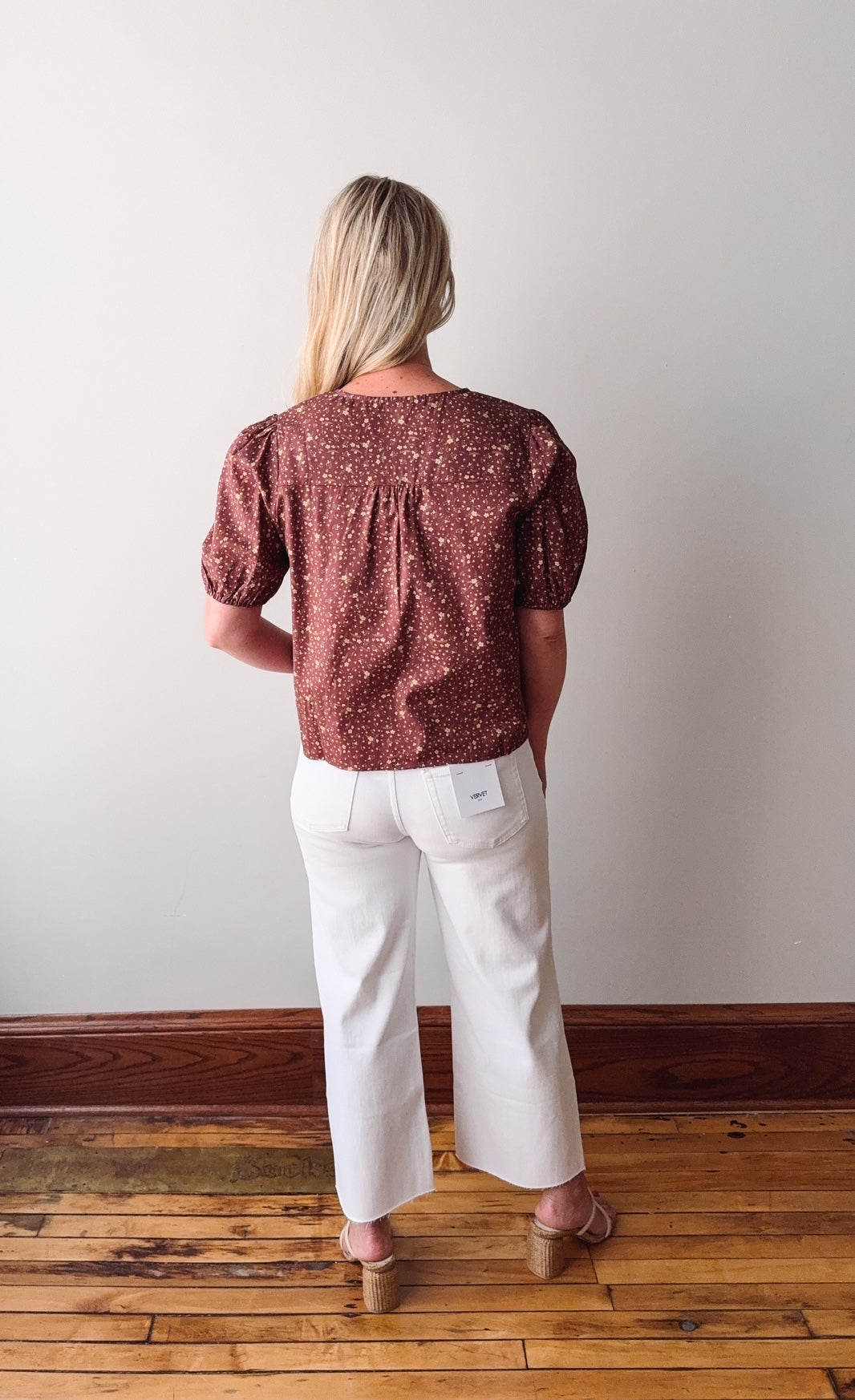 Sydney Burl Wood Blouse