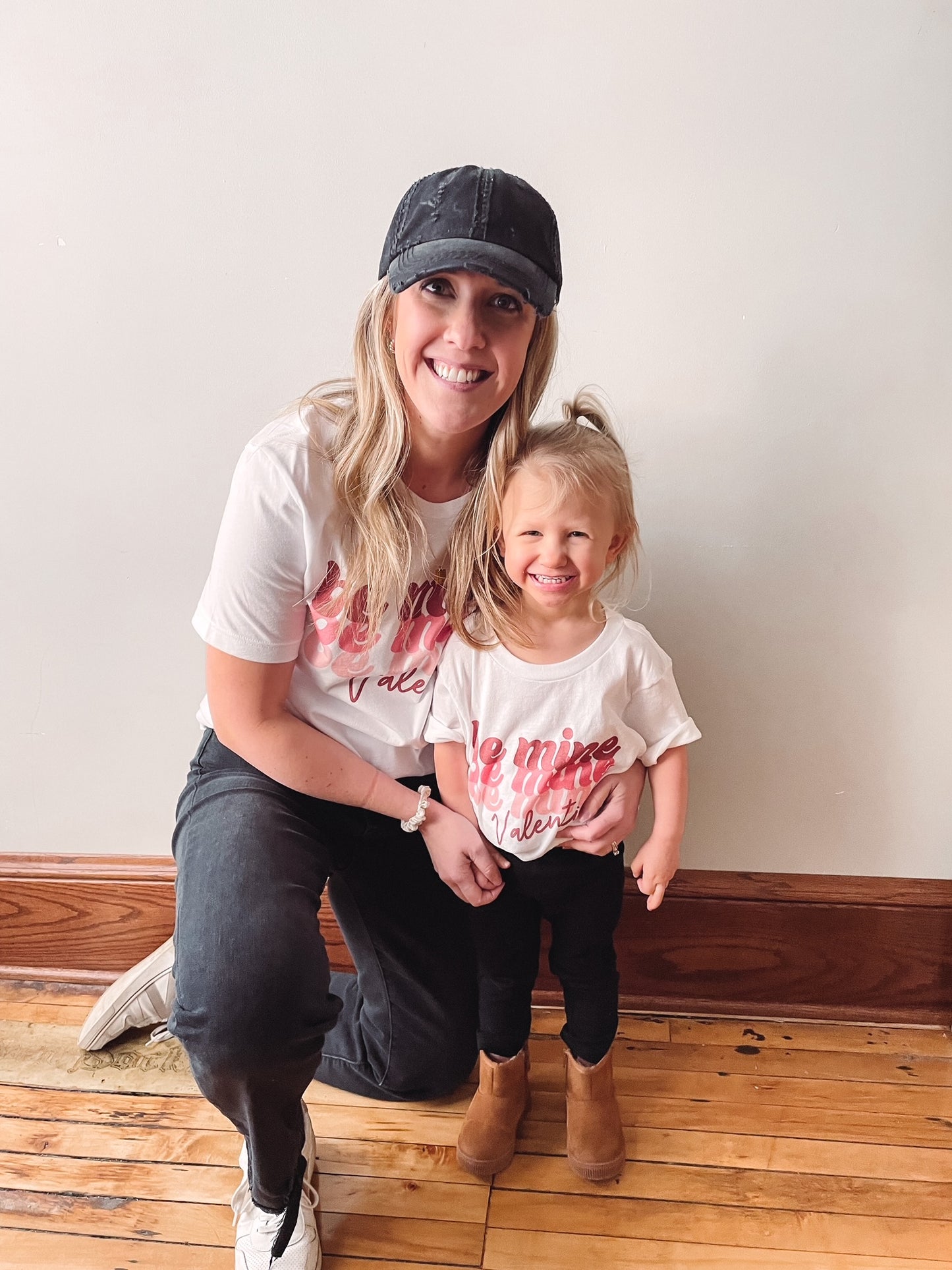 Kids Be Mine Valentine Graphic Tee